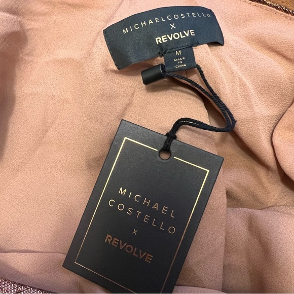NWT Michael Costello x Revolve Harrison Mini Dress - Picture 7 of 8